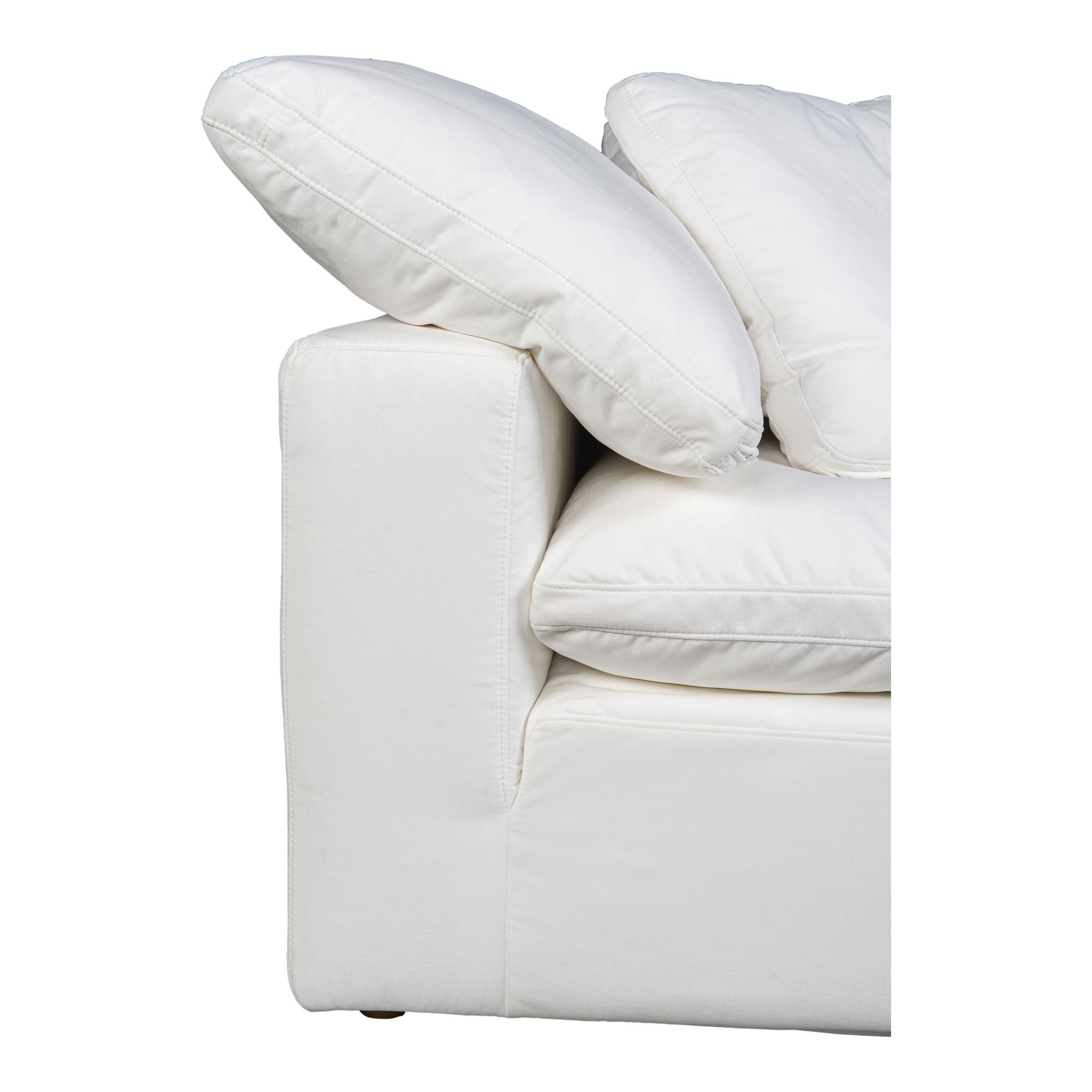 Terra Condo Corner Chair Cream White large image 