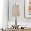 Volongo Stone Ivory Buffet Lamp, by Uttermost, 10" width x 31" height x 10" depth thumbnail 4