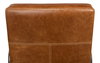 Beverly Hills Chair  Cuba Brown Leather, by Sarreid, 2'9" length x 2'4" width x 2'9" height thumbnail 4
