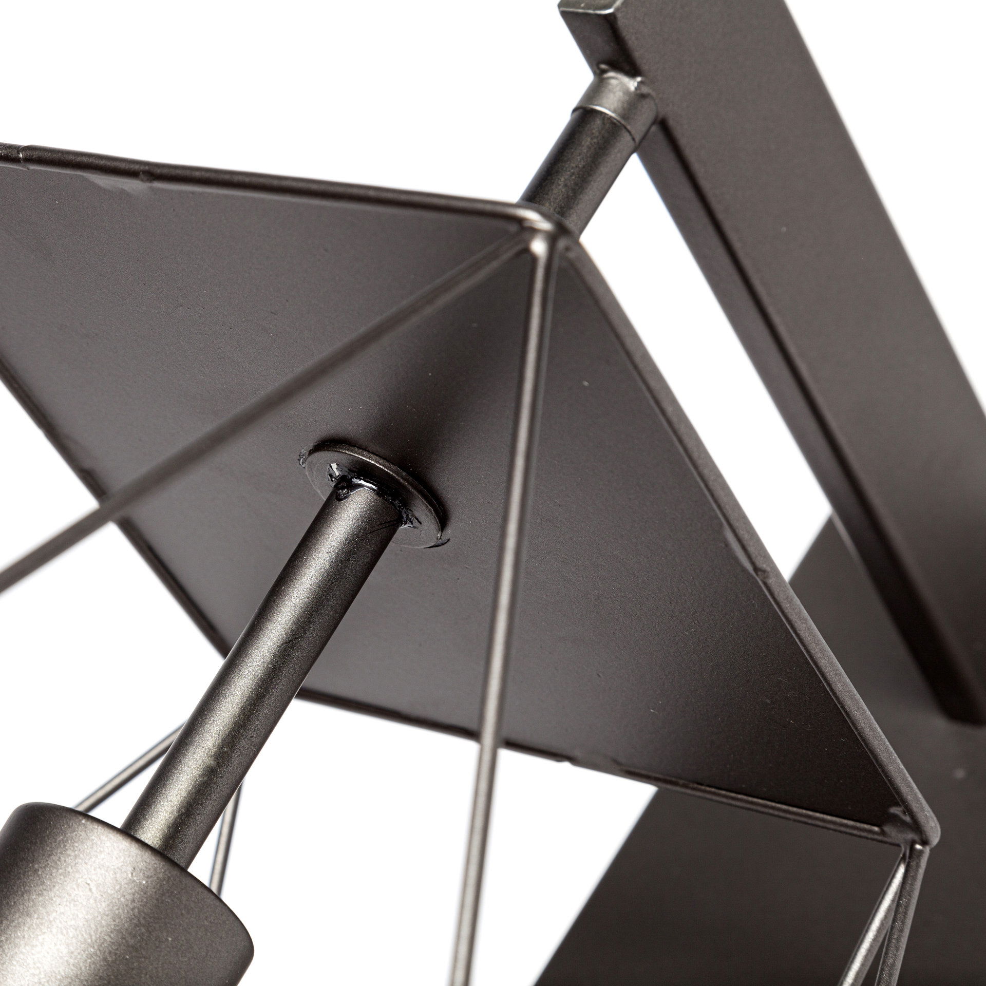 Cordova 12x19 Gray Metal Hanging Bulb Caged Wall Sconce large image 