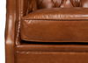 Coolidge Leather Swivel Chair Havana Brn thumbnail 11