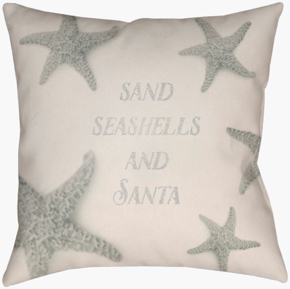 Dreaming of a Sandy Christmas Accent Pillow large image 