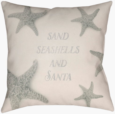 Dreaming of a Sandy Christmas Accent Pillow