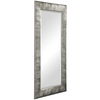 Maeona Metallic Silver Mirror, by Uttermost, 30" width x 60" height x 0.94" depth thumbnail 4