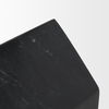 Raena Black Marble House Door Stopper, Decorative Object by Mercana, 4" length x 4" width x 4.75" height thumbnail 6
