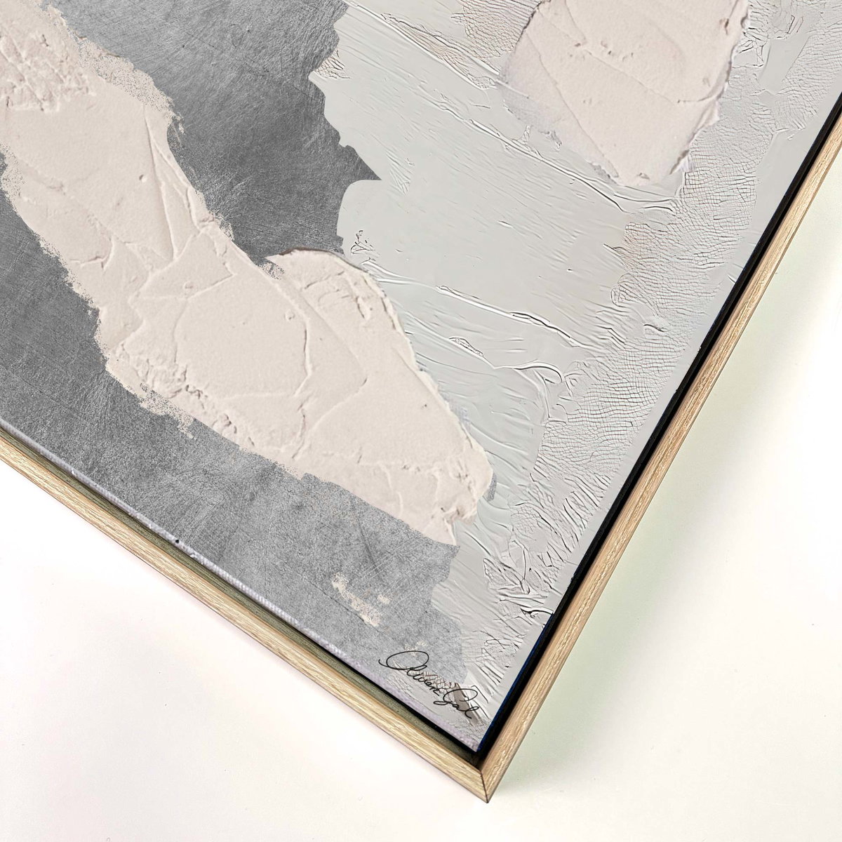 Wallborn II (Beige Spackle), Art by Oliver Gal,  20x30 View 5