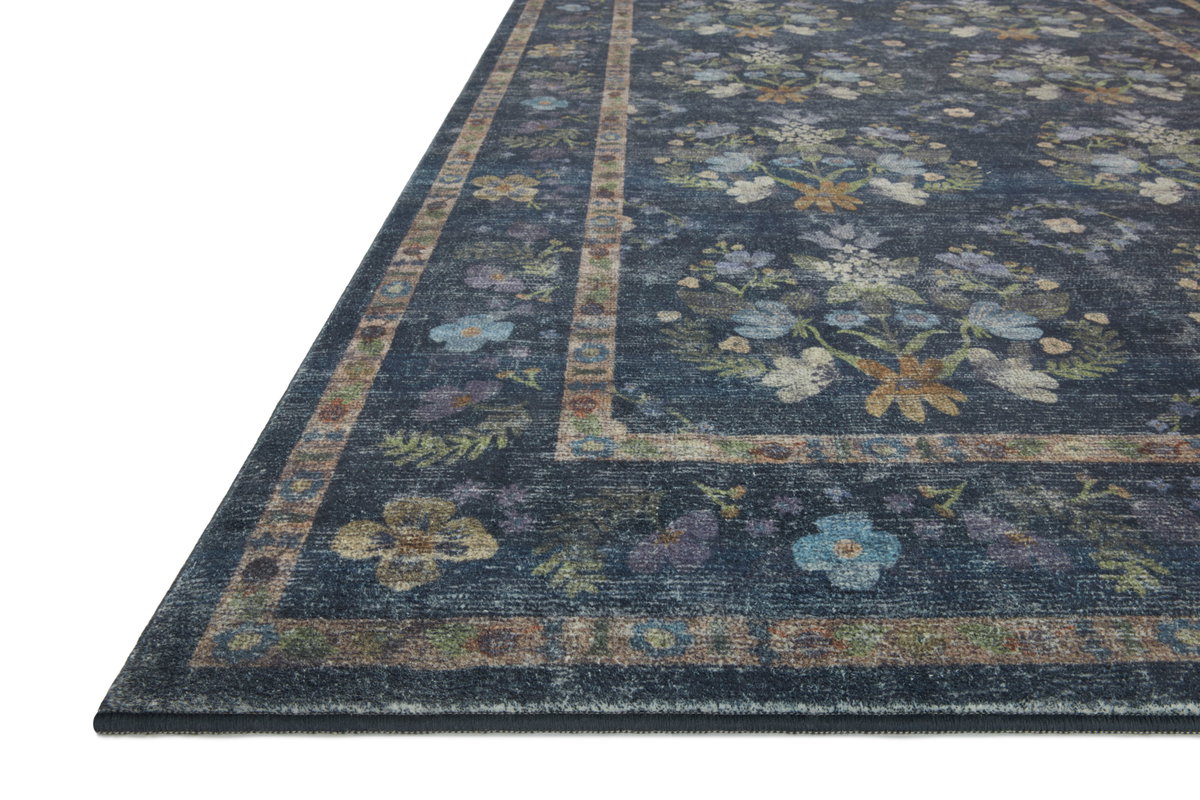 Rifle Paper Co. x Loloi Courtyard Rug, 5' length x 7'6" width View 3