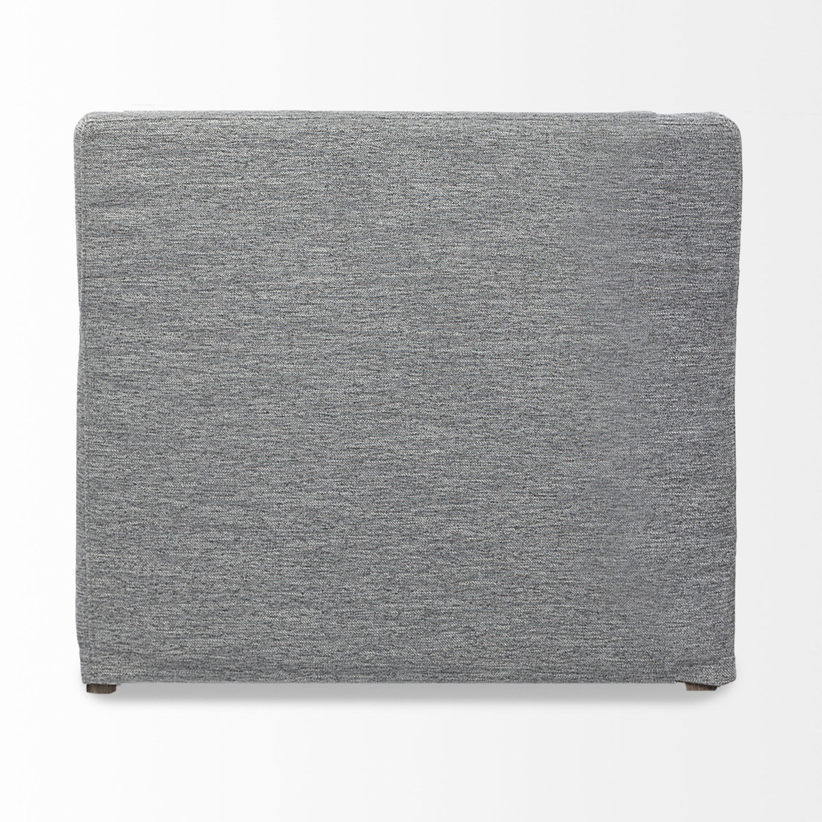 Denly III 38 X 38.25 X 34.5 Castlerock Gray Slipcover Upholstered Arm Chair, Accent Chair by Mercana, 38" length x 38.25" width x 34.5" height View 5