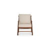 Mayne Accent Chair Cream, by Moe's Home, 26.81" width x 31.7" height x 27" depth thumbnail 1