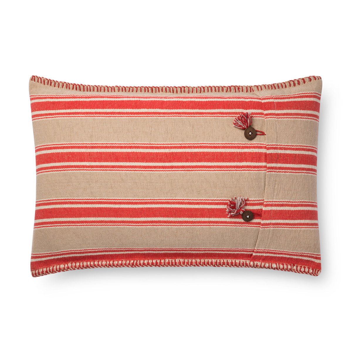Loloi Pillows Pillow, Decorative Pillow, 16" length x 26" width