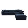 Clay Dream Modular Sectional, Sectional Sofa by Moe's Home, 133.5" width x 32" height x 133.5" depth thumbnail 1
