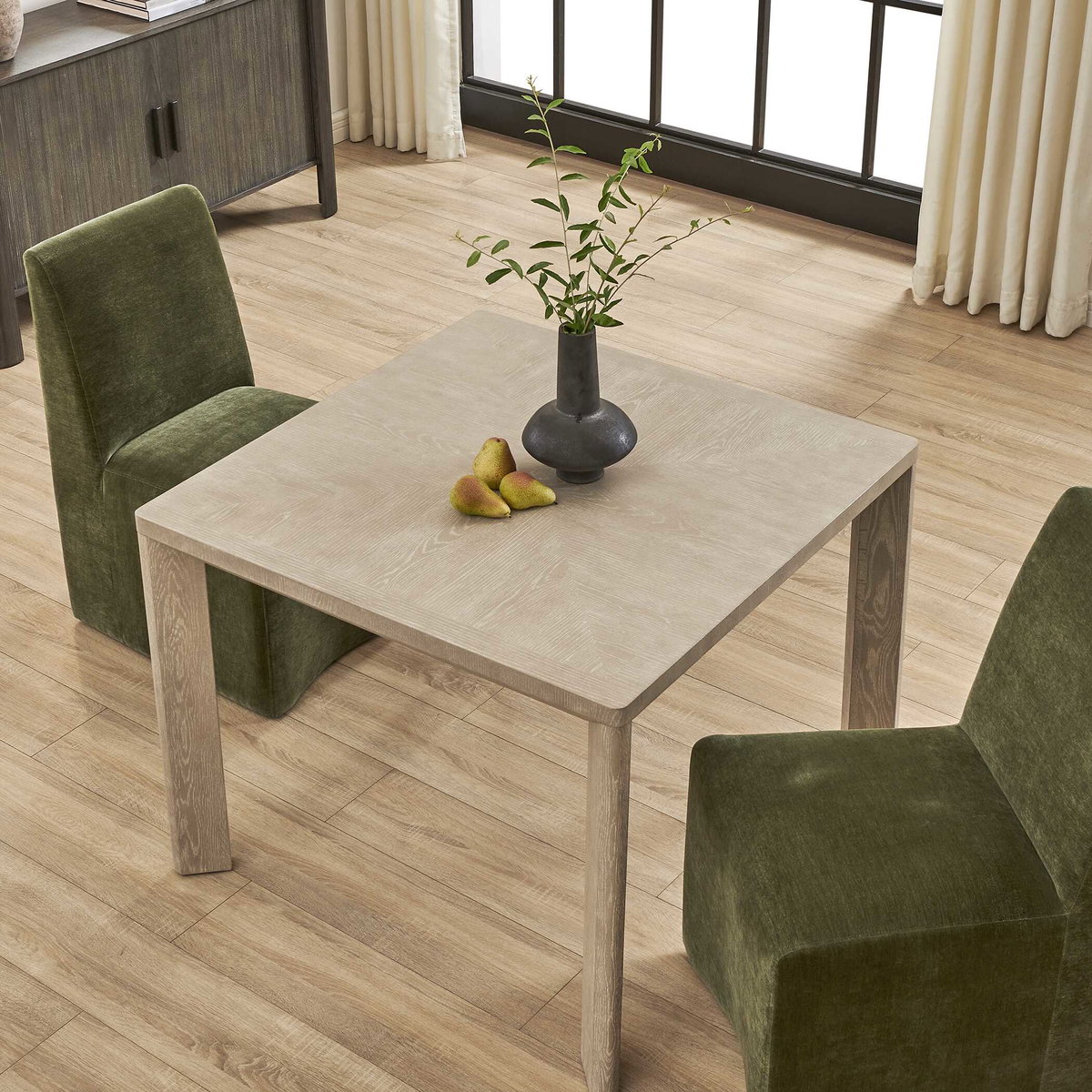 Noval Square Dining Game Table, Furniture by Uttermost, 38" width x 30.5" height x 38" depth View 4