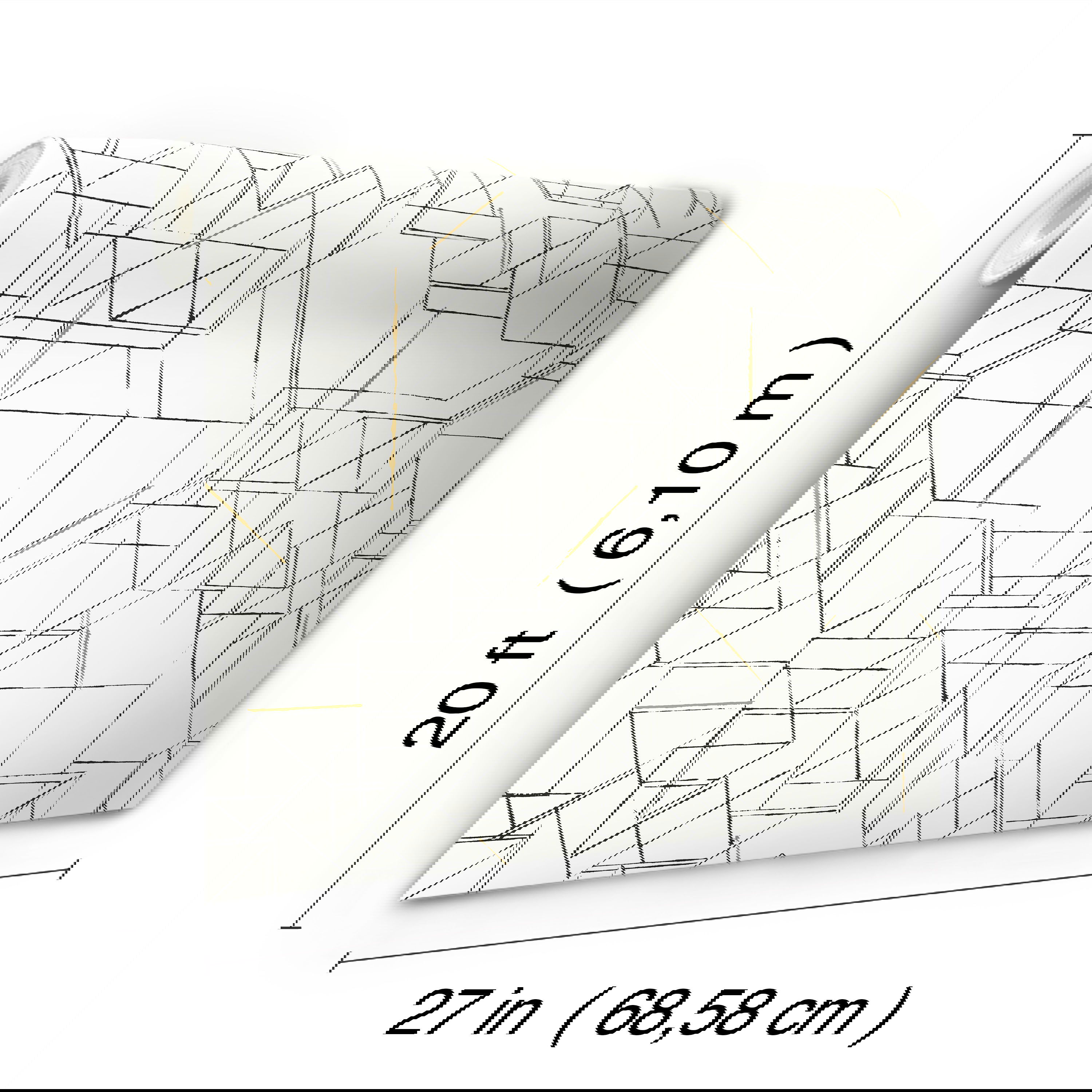 Prism Schematics Black & Gold Peel & Stick Wallpaper large image 