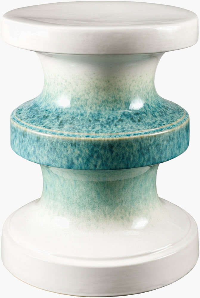 Osambela Garden Stool, Outdoor Furniture by Surya, 1'1" width x 1'6" height