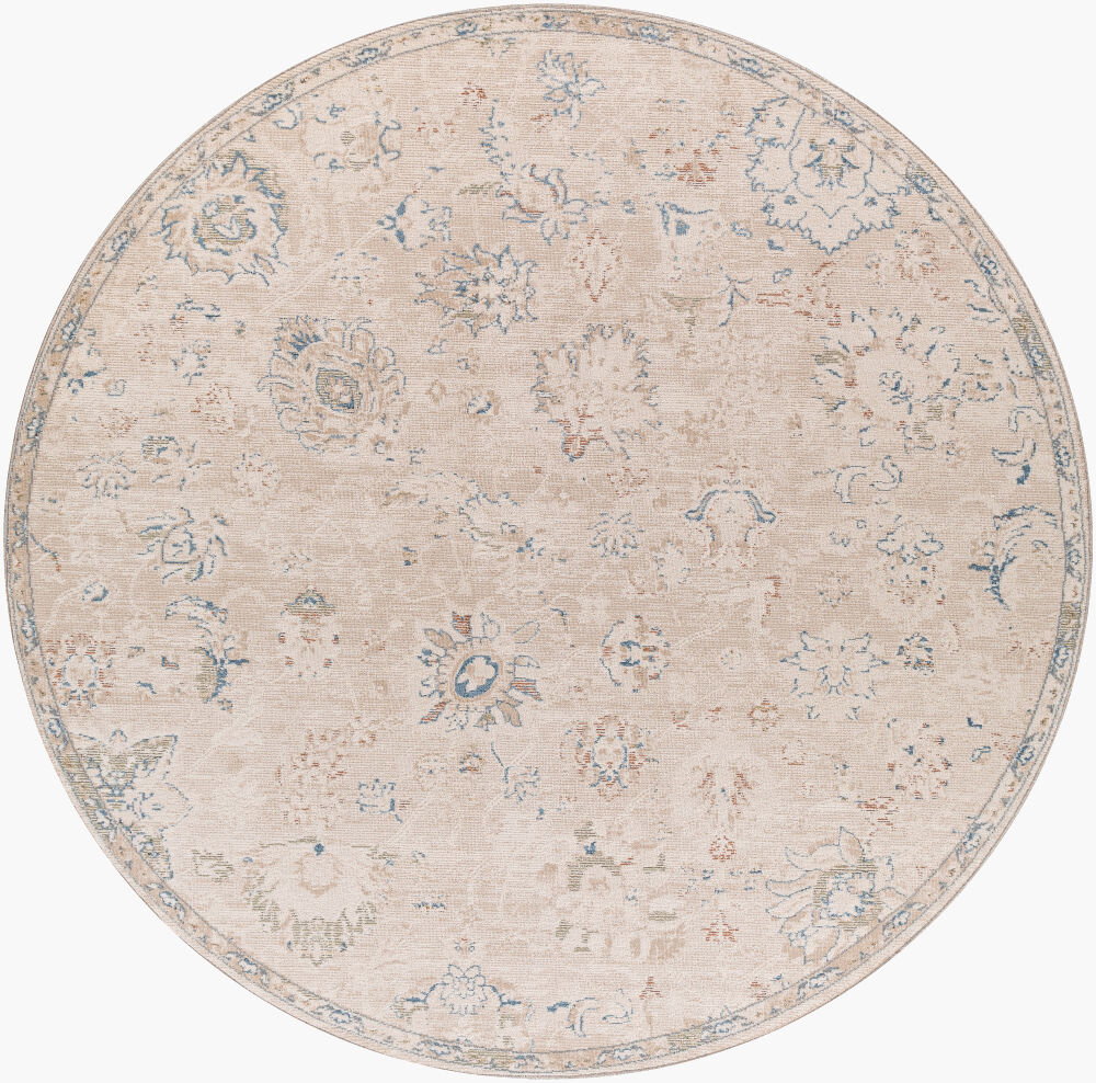 Amore Machine Woven Rug, by Surya, 7'10.09" length x 7'10.09" width