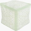 Rain Pouf, Ottoman by Surya, 18" width x 18" height thumbnail