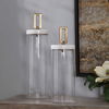 Hayworth Seeded Glass Containers Set/2, Decorative by Uttermost, 6" width x 22" height x 6" depth thumbnail 3