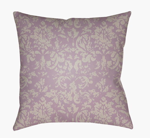 Moody Damask Accent Pillow