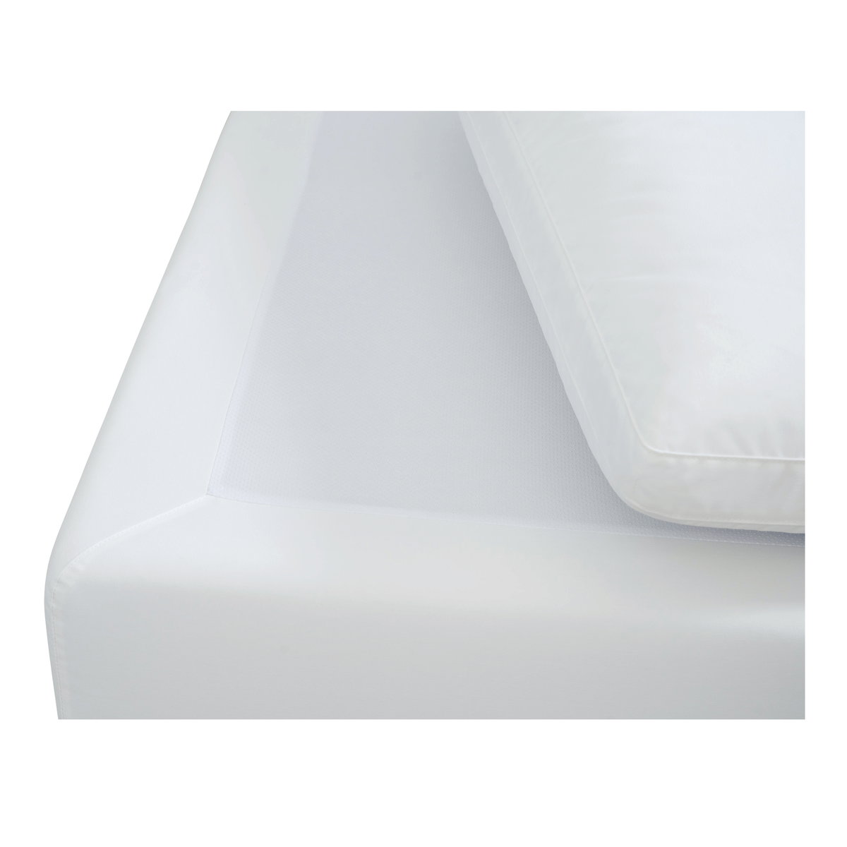 Miles Outdoor Chaise White, Chaise Lounges & Daybed by Moe's Home, 65" width x 35.8" height x 40" depth View 6