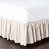 Peyton Ruffle Bed Skirt, Bedding by Surya, 80" length x 78" width thumbnail