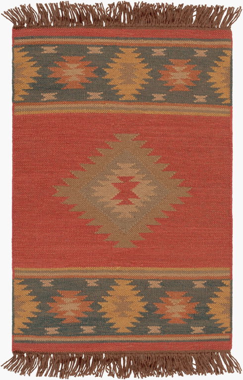 Jewel Tone Handmade Rug