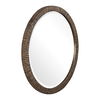 Wayde Gold Bark Round Mirror, by Uttermost, 30" width x 30" height x 1.5" depth thumbnail 4