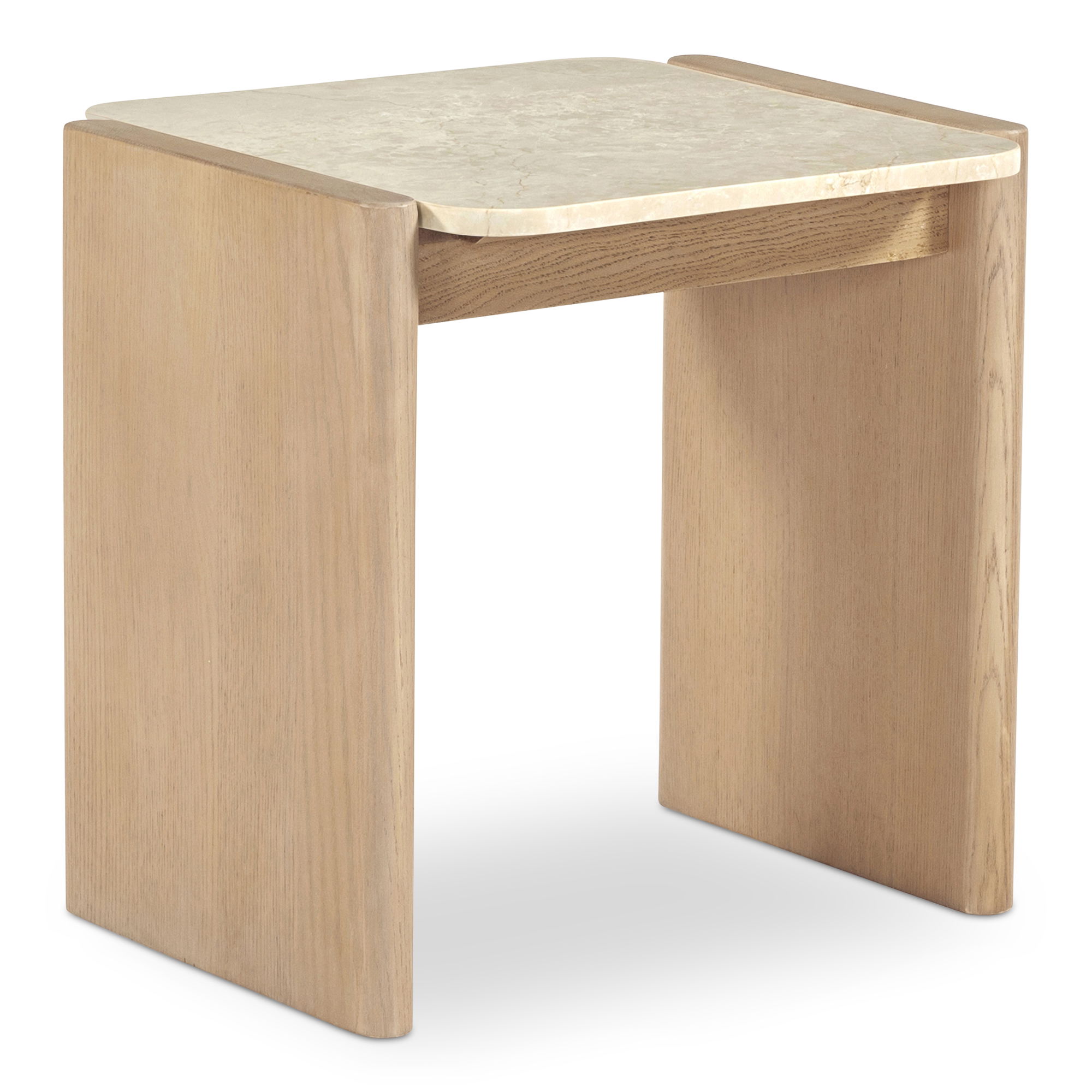 Lane Side Table Natural, Side & End Table by Moe's Home, 20" width x 20" height x 17" depth View 2