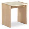 Lane Side Table Natural, Side & End Table by Moe's Home, 20" width x 20" height x 17" depth thumbnail 2