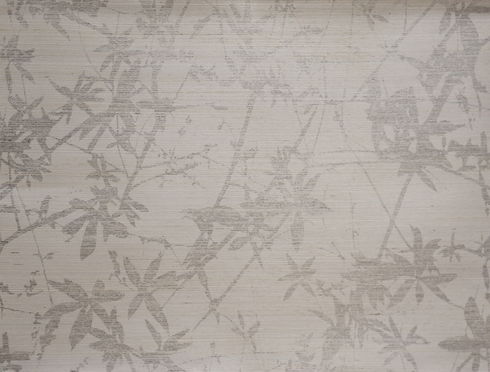 Sylvan Silver & White Wallpaper