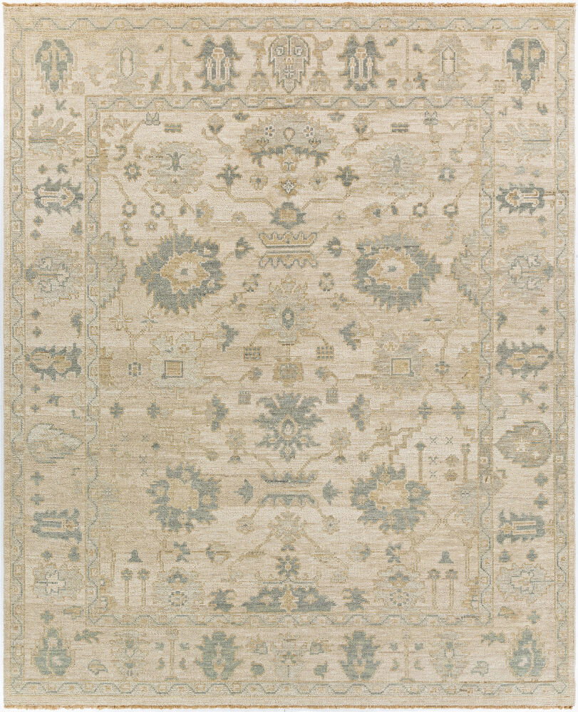 Reign Handmade Rug, by Surya, 1'6" length x 1'6" width