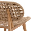 Hermosillo Outdoor Occasional Chair Natural, Accent Chair by Dovetail, 31.18" width x 30" height x 29.6" depth thumbnail 5