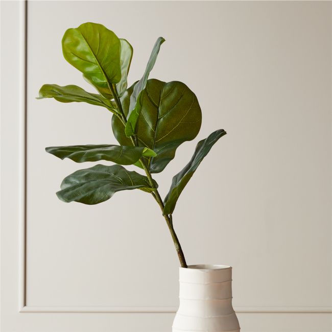 Online Designer Living Room Faux Fiddle Leaf Fig Stem 42.5