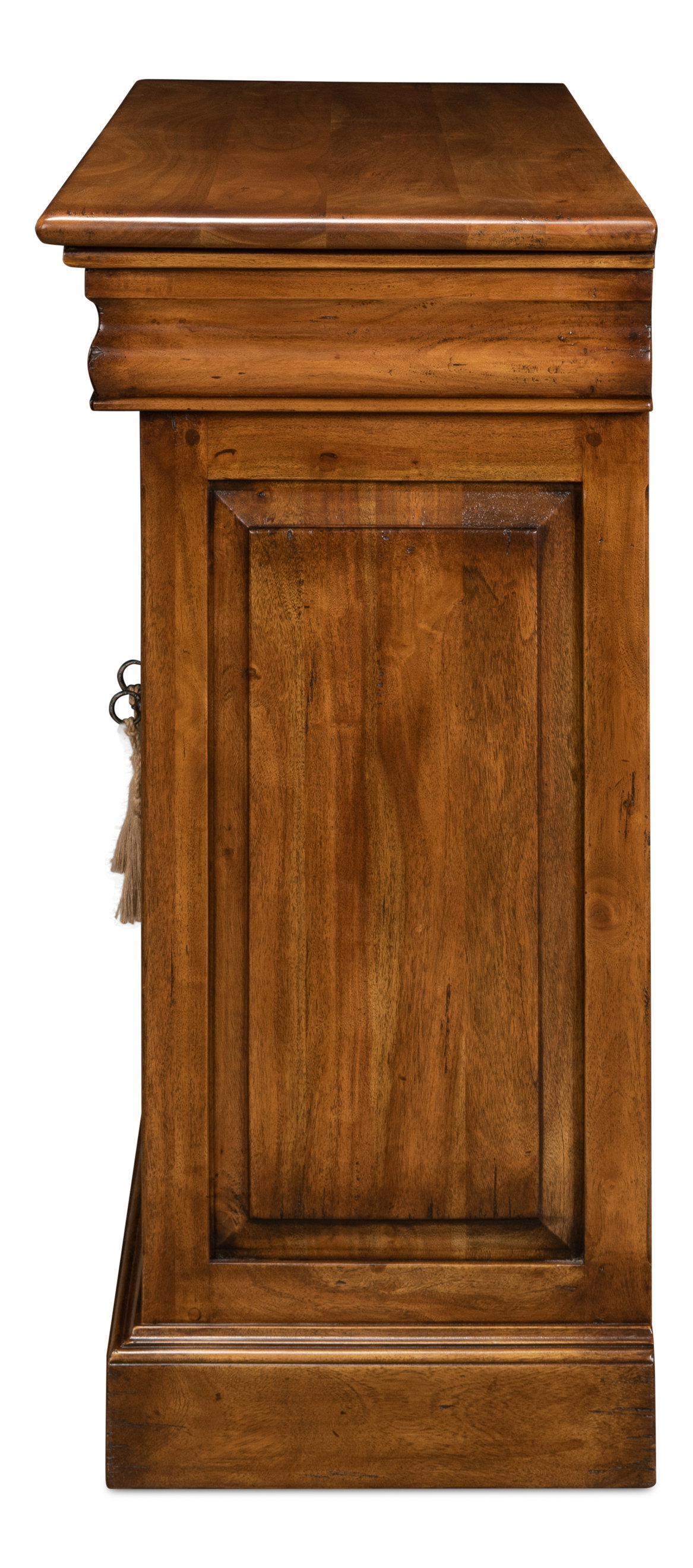 Charterhouse Cabinet  Fruitwood, by Sarreid, 1'6" length x 4'6" width x 3'2" height View 3