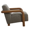Balance Herb Green Accent Chair, by Uttermost, 30" width x 27.75" height x 35.5" depth thumbnail 6