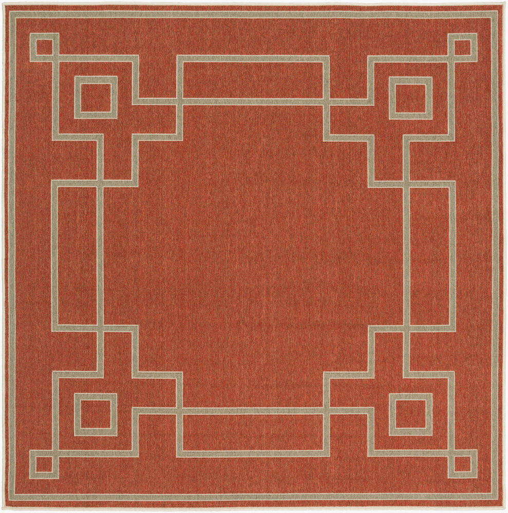 Alfresco Machine Woven Rug, by Surya, 7'2.61" length x 7'2.61" width