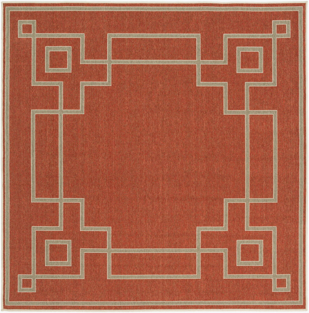 Alfresco Machine Woven Rug, by Surya, 7'2.61" length x 7'2.61" width