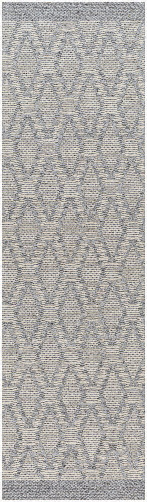 Napoli Handmade Rug, by Surya, 8' length x 2'6" width