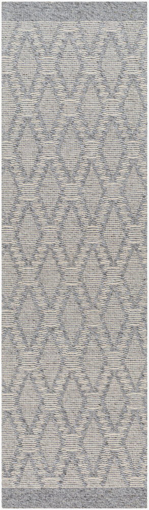 Napoli Handmade Rug, by Surya, 8' length x 2'6" width