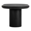 Rocca Dining Table Black, by Moe's Home, 83" width x 30" height x 39.5" depth thumbnail 3