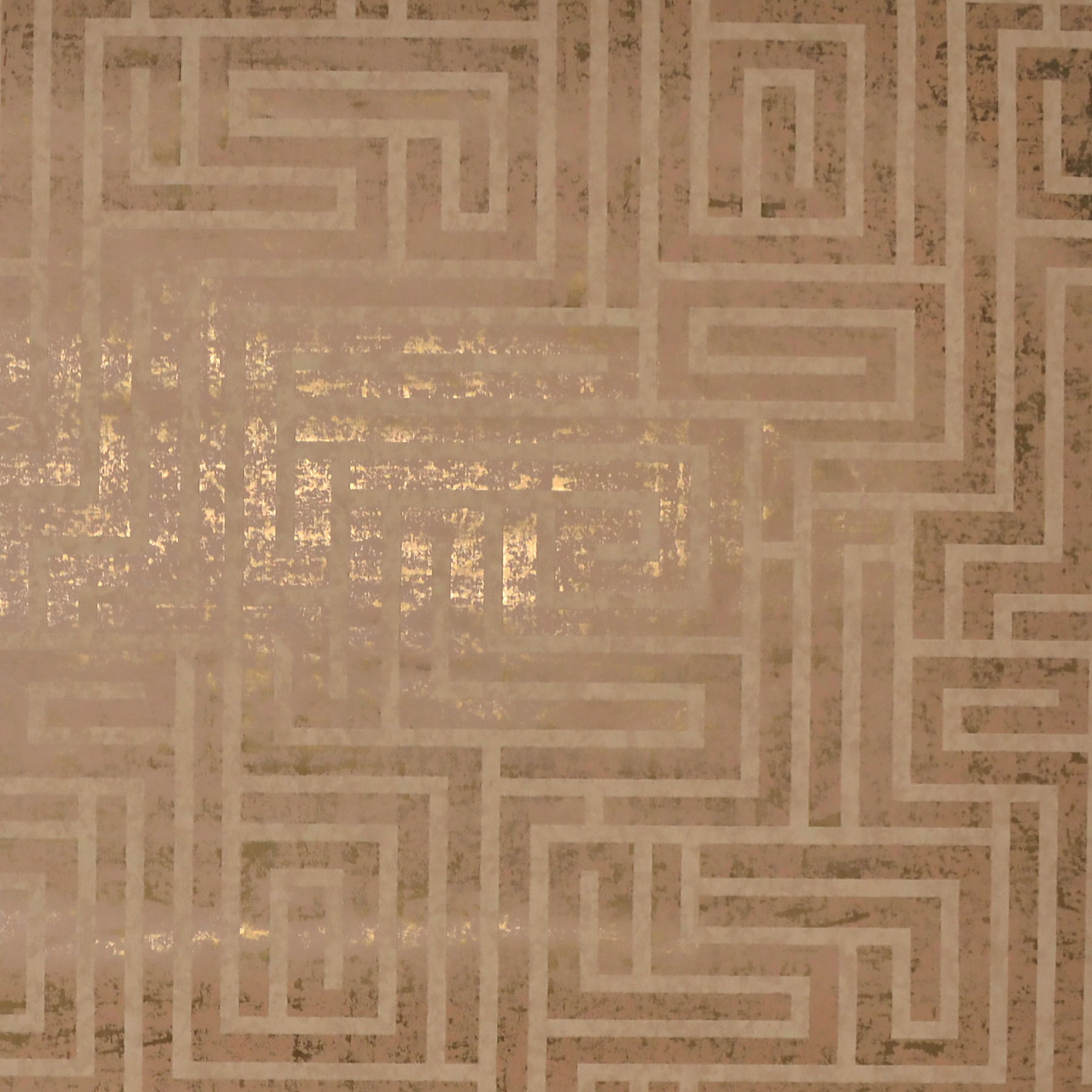 A Maze Brown Wallpaper large image 