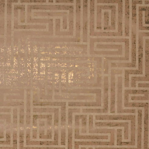 A Maze Brown Wallpaper