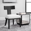Idris Armless Chair, Accent Chair by Uttermost, 20.5" width x 34" height x 24.25" depth thumbnail 6