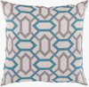 Zoe Accent Pillow Down, Decorative Pillow by Surya, 18" length x 18" width thumbnail