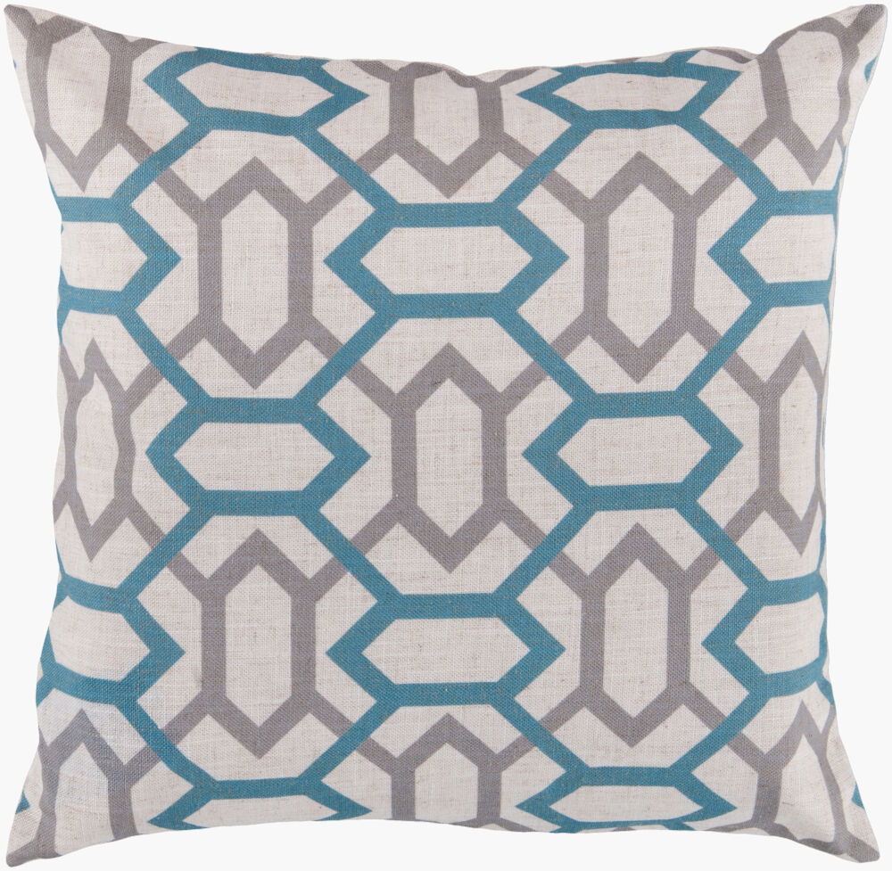 Zoe Accent Pillow Poly, Decorative Pillow by Surya, 18" length x 18" width