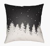 Trees Accent Pillow, Decorative Pillow by Surya, 18" length x 18" width thumbnail