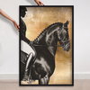 Taming the Rhythm Gold I - With Hand-Applied Gold Leaf (Gold Leaf), Art by Oliver Gal,  30x45 thumbnail 4