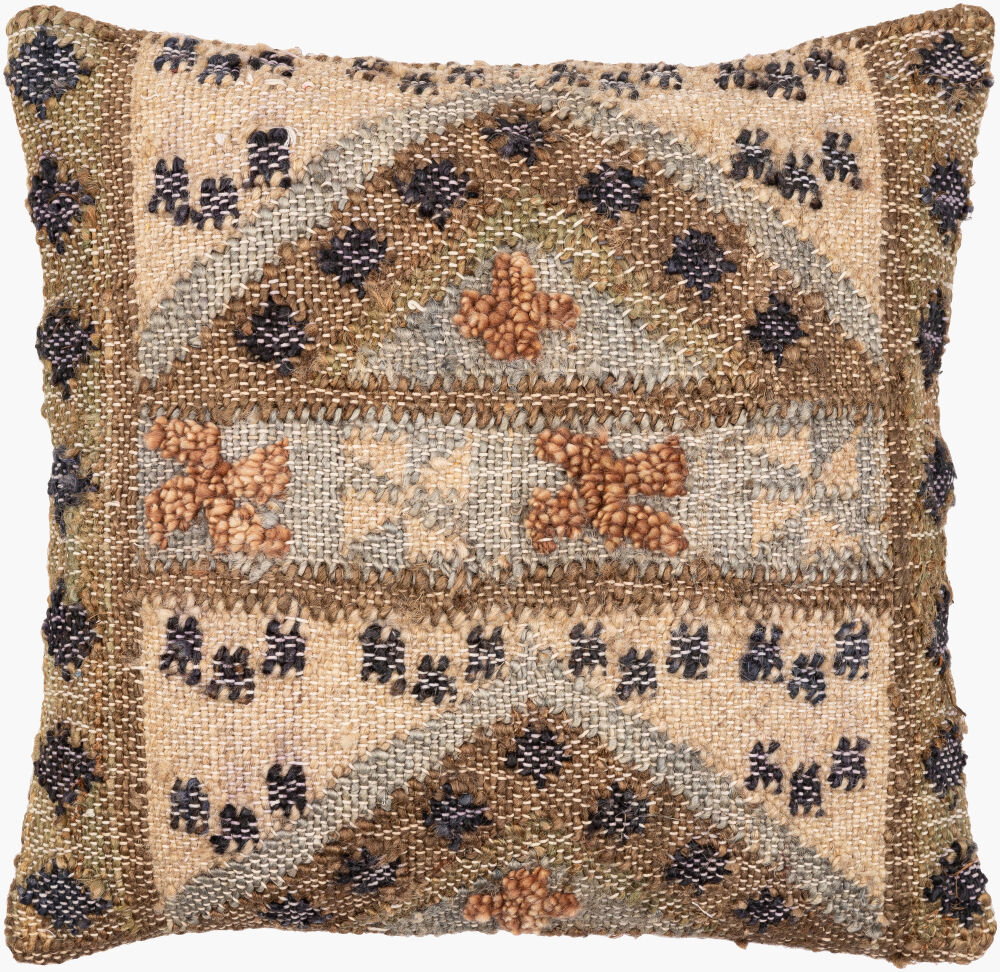 Luanda Accent Pillow Down, Decorative Pillow by Surya, 18" length x 18" width