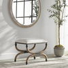Icaria Upholstered Small Bench thumbnail 1