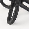 Wilhelm II (Large) 10L x 10W Black Metal Link Decor Object thumbnail 10