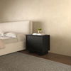 Marcelle Nightstand Black, by Moe's Home, 24" width x 21.63" height x 15" depth thumbnail 7